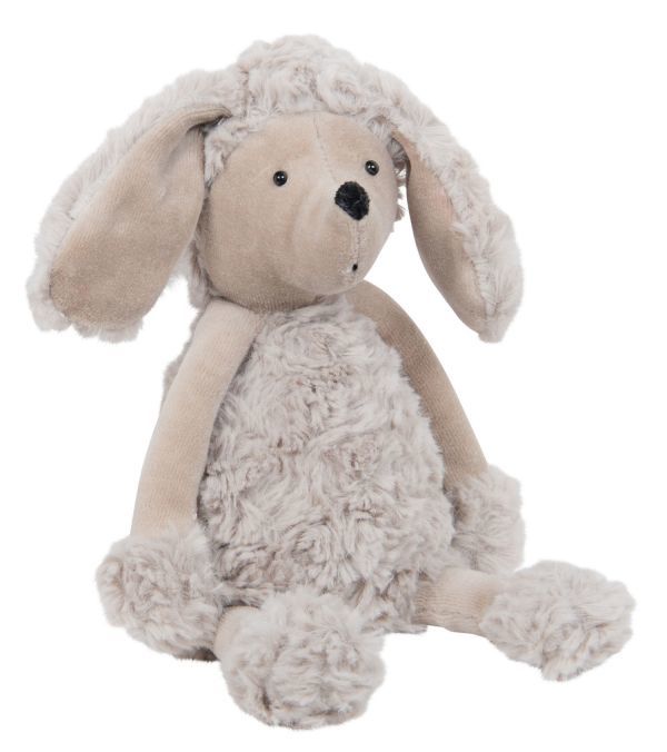  les tout doux peluche caniche chien gris 30 cm 